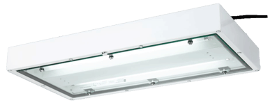 Linear Luminaire for Fluorescent Lamps Sheet Steel Series 6412/1